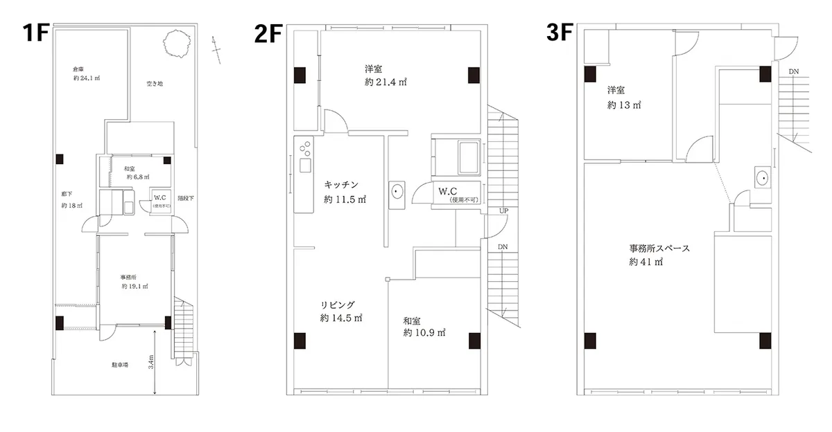 Floor plan of ALBE Chikusa Ruins Studio