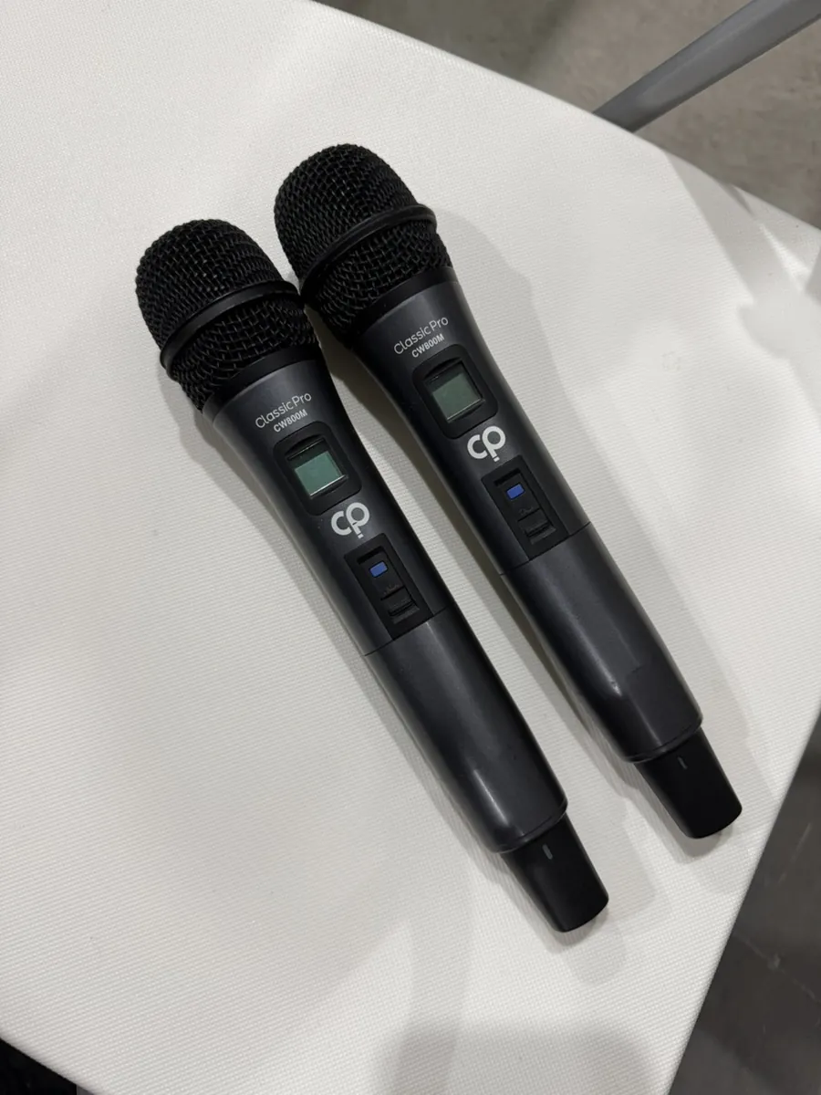 Wireless microphones
