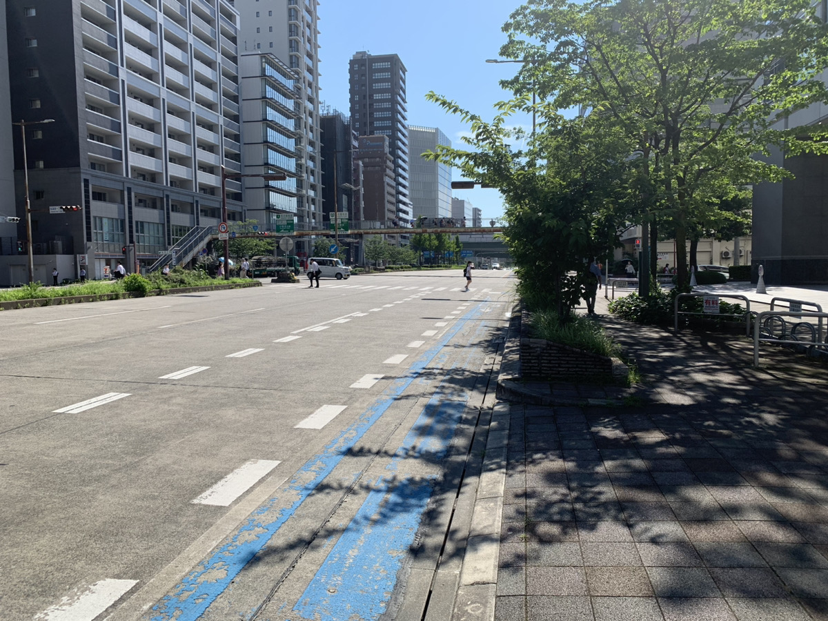 搬入出時の駐車位置